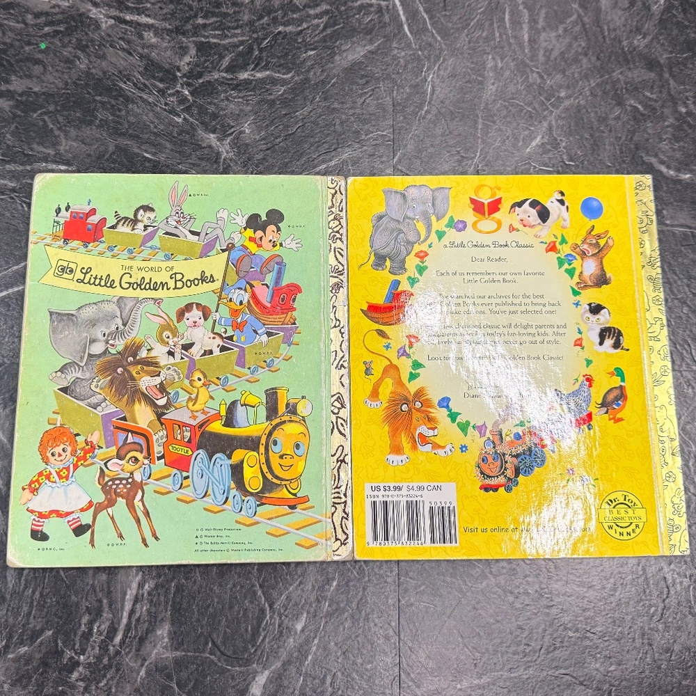 WESTERN PUBLISHING COMPANY A Little Golden Book Lot (8 Books) - Picture 7 of 16